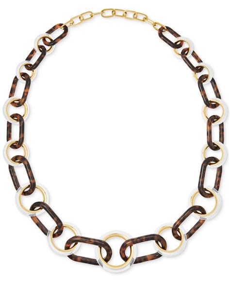 michael kors tortoise necklace|Michael Kors jewelry store.